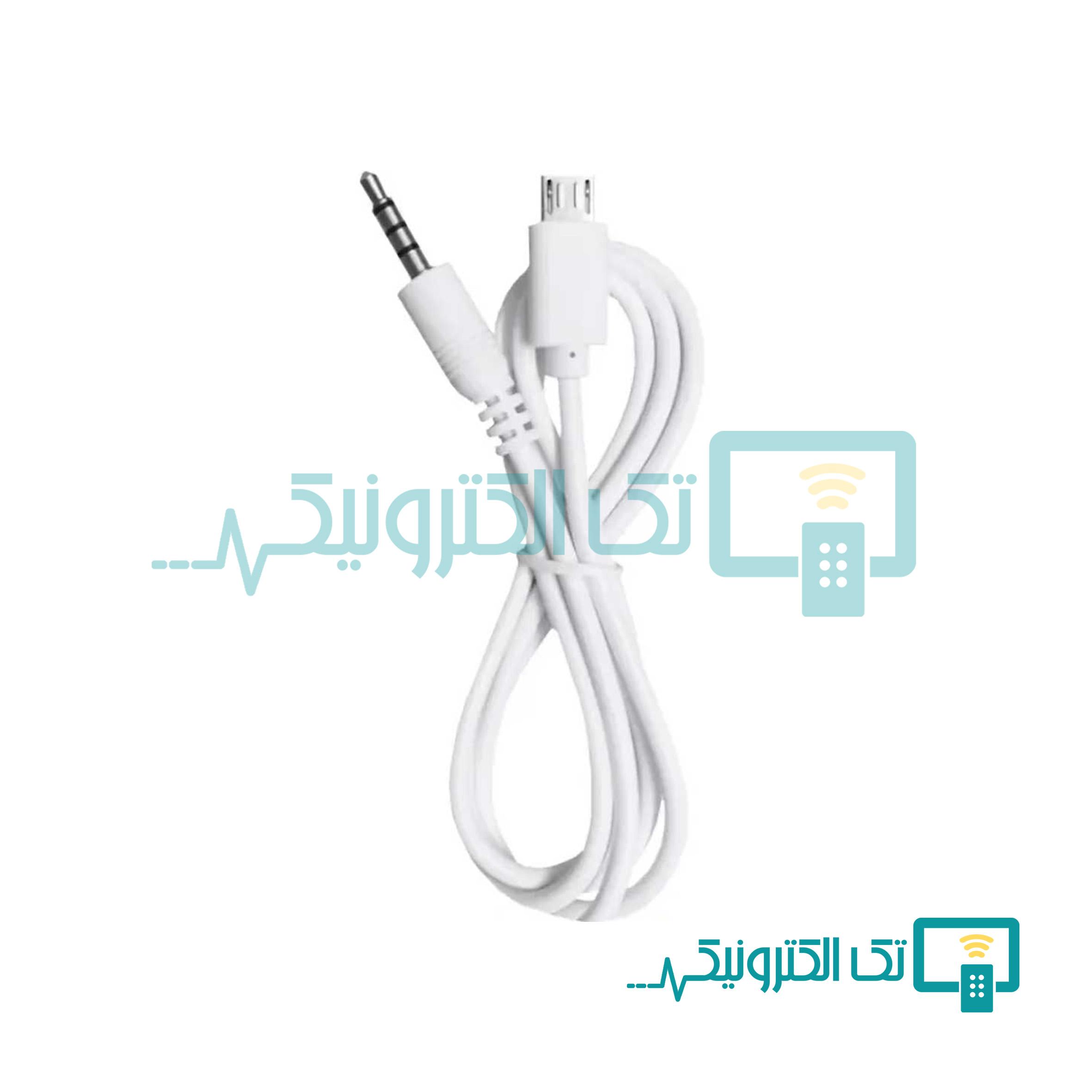 کابل micro usb به جک 3.5 میلیمتری