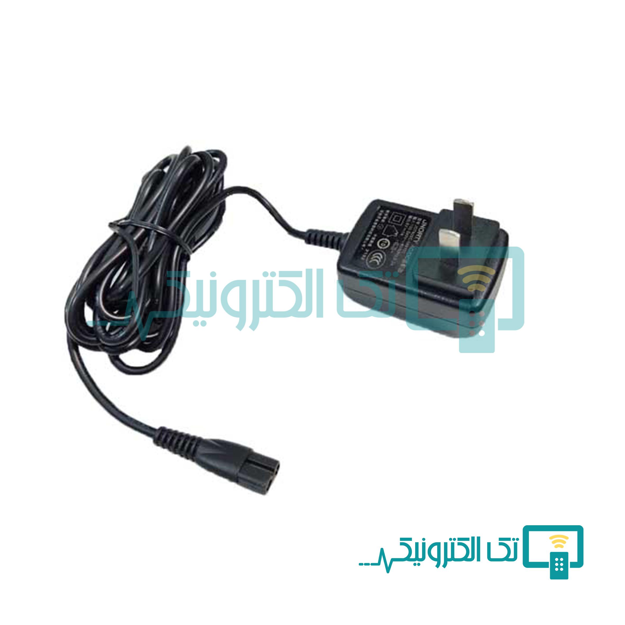 آداپتور 5 ولت 1 آمپر  ریش تراش 2.5 متری